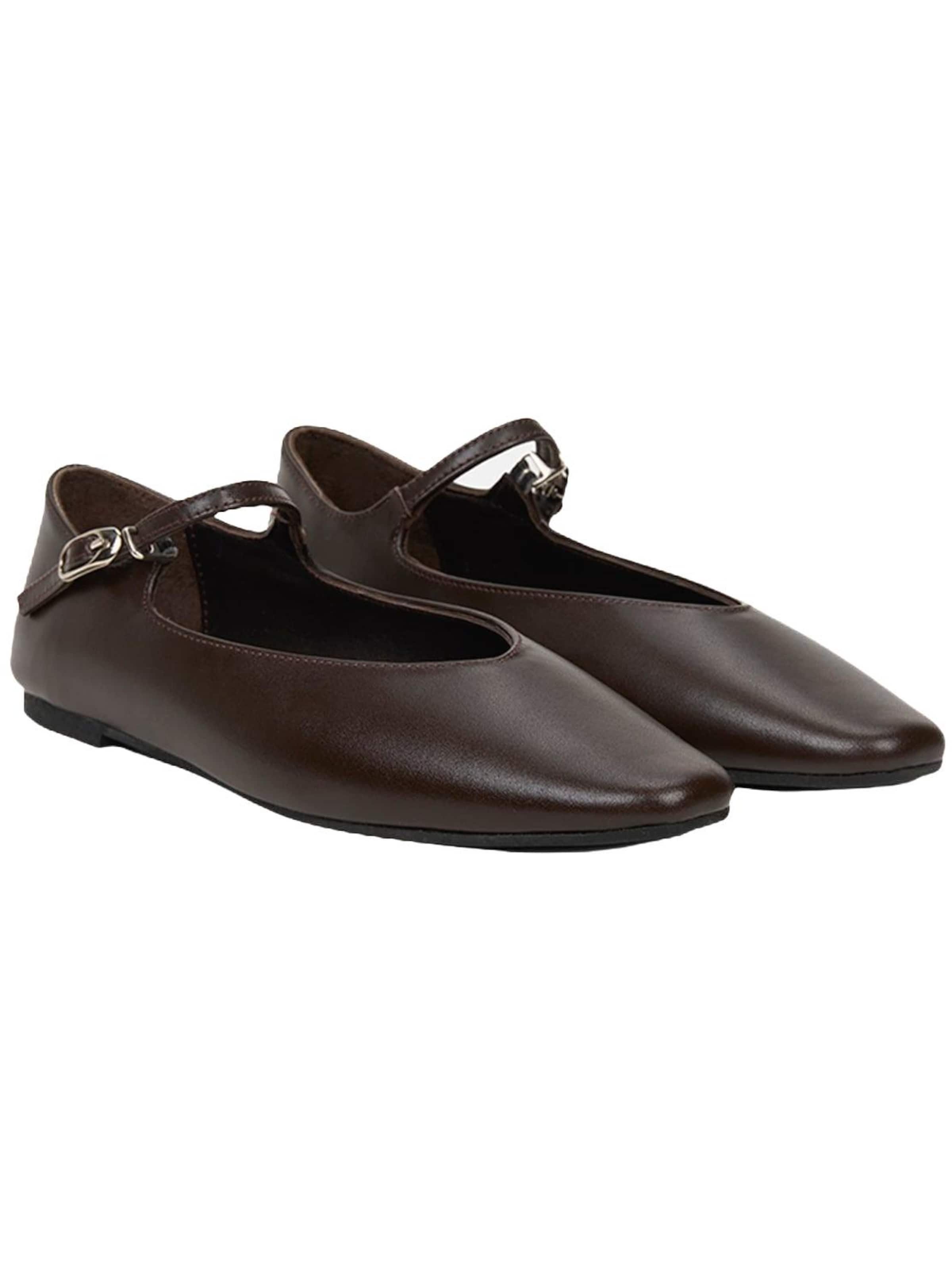 Desa Ballet Flats 'Ballerinen' in 38 in Brown, Item view