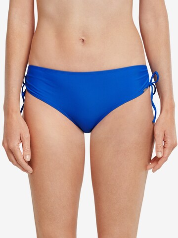 SCHIESSER Bikinibroek 'Aqua Mix & Match Nautical' in Blauw: voorkant