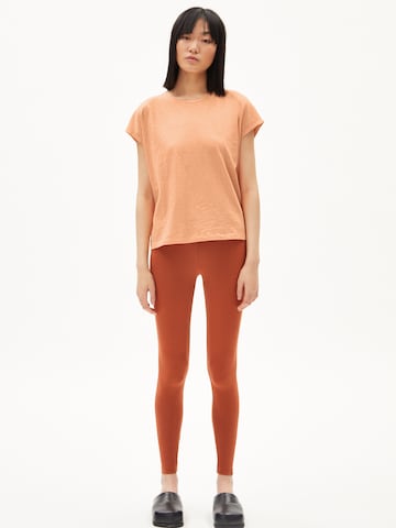 ARMEDANGELS T-Shirt 'Onelia' in Orange