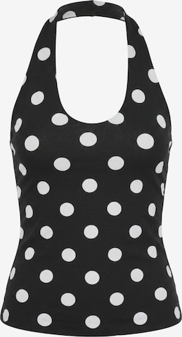 Alexa Dash Blouse in White: front