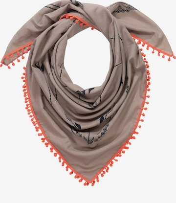 Foulard Ulla Popken en beige : devant