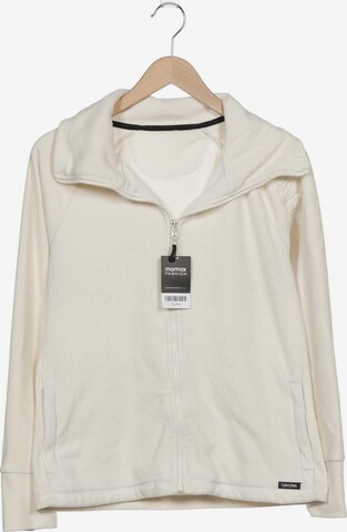 Calvin Klein Sweatshirt & Zip-Up Hoodie in M in Beige: front