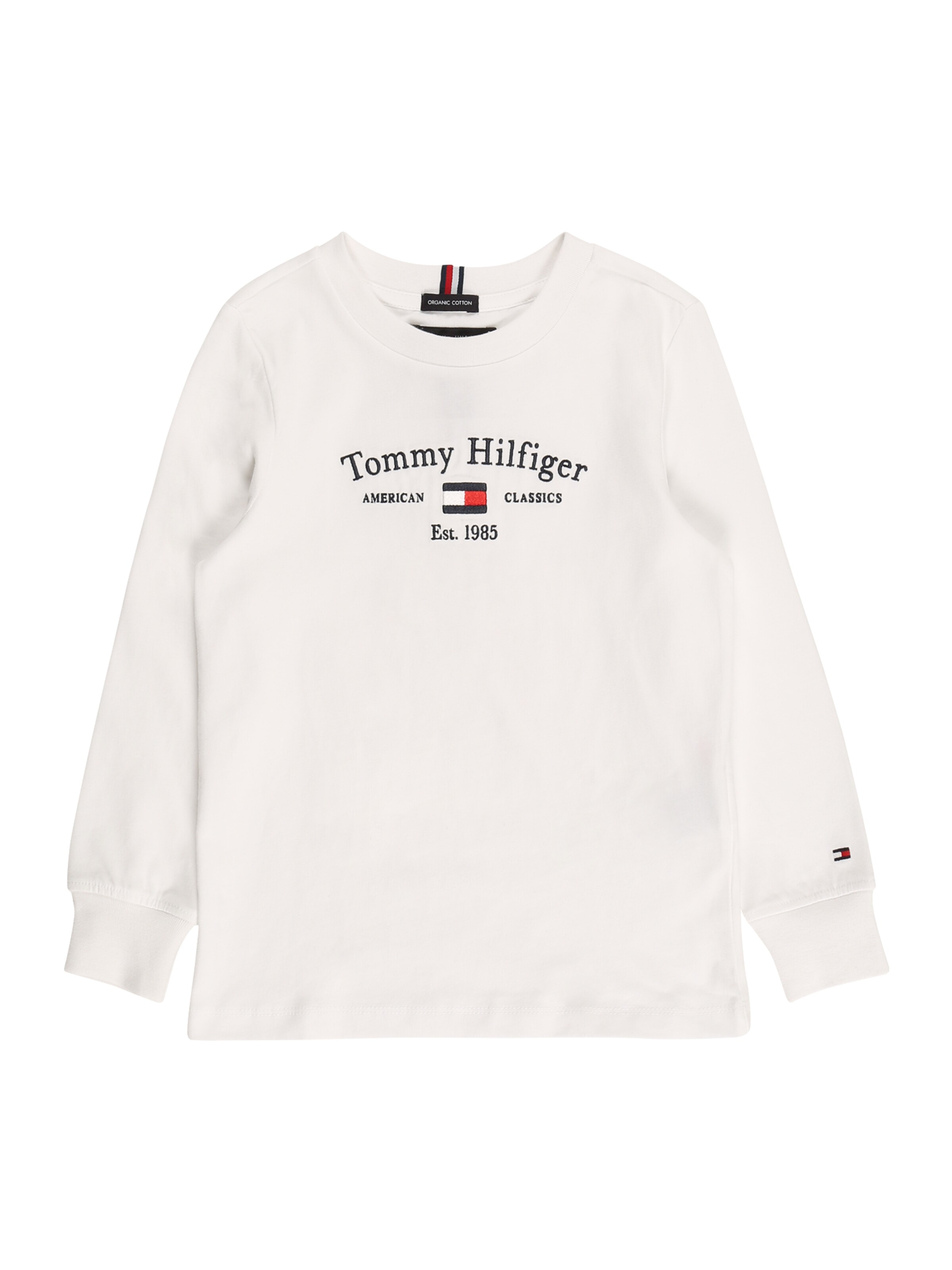Kinder Kids (Gr. 92-140) TOMMY HILFIGER Shirt in Offwhite - JK10405 Kinder Kids (Gr. 92-140) TOMMY HILFIGER Shirt in Offwhite - JK10405