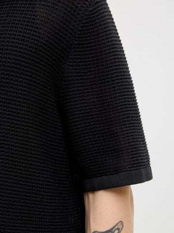 Vestes en maille JACK & JONES en noir