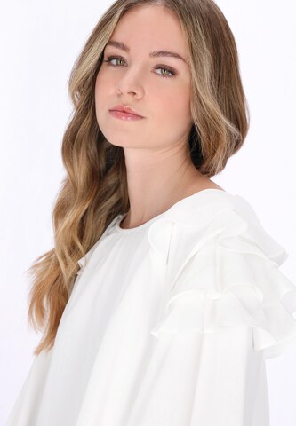 Chemisier DreiMaster Vintage en blanc