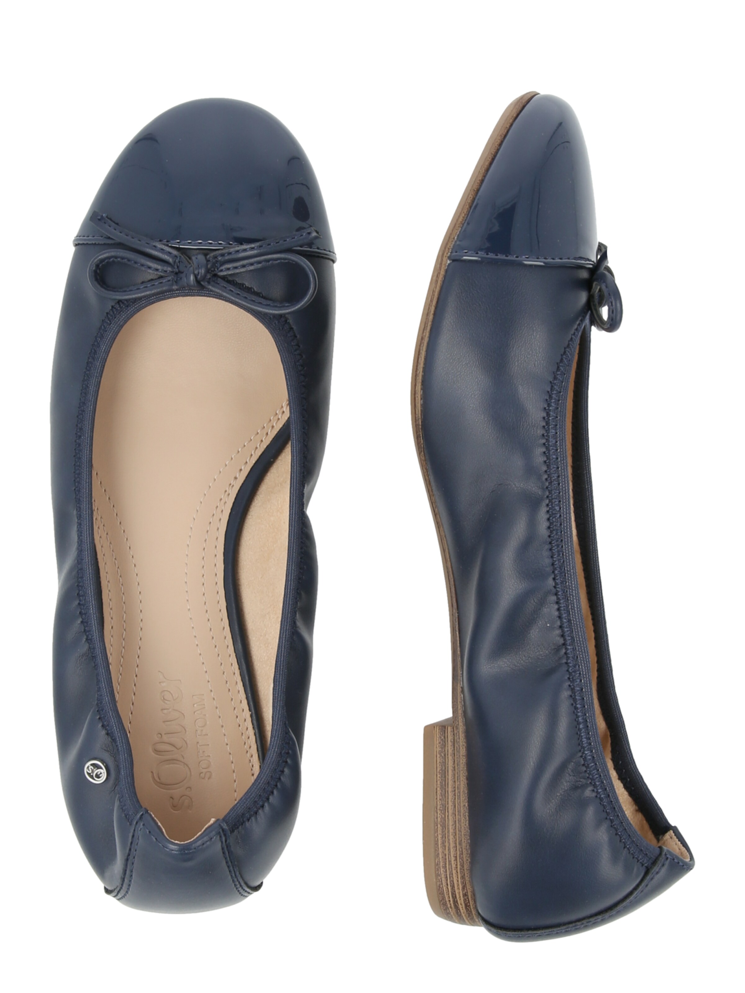 s.Oliver Ballerina in Blauw
