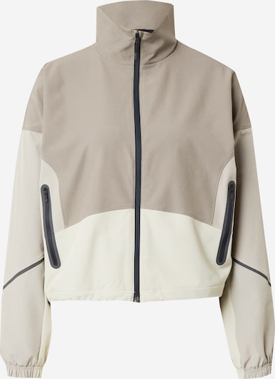 UNDER ARMOUR Sports jacket 'Unstoppable' in Taupe / Light grey / Black, Item view