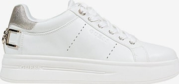Sneaker bassa 'WESLI FLPWES ELE12' di GUESS in bianco: frontale