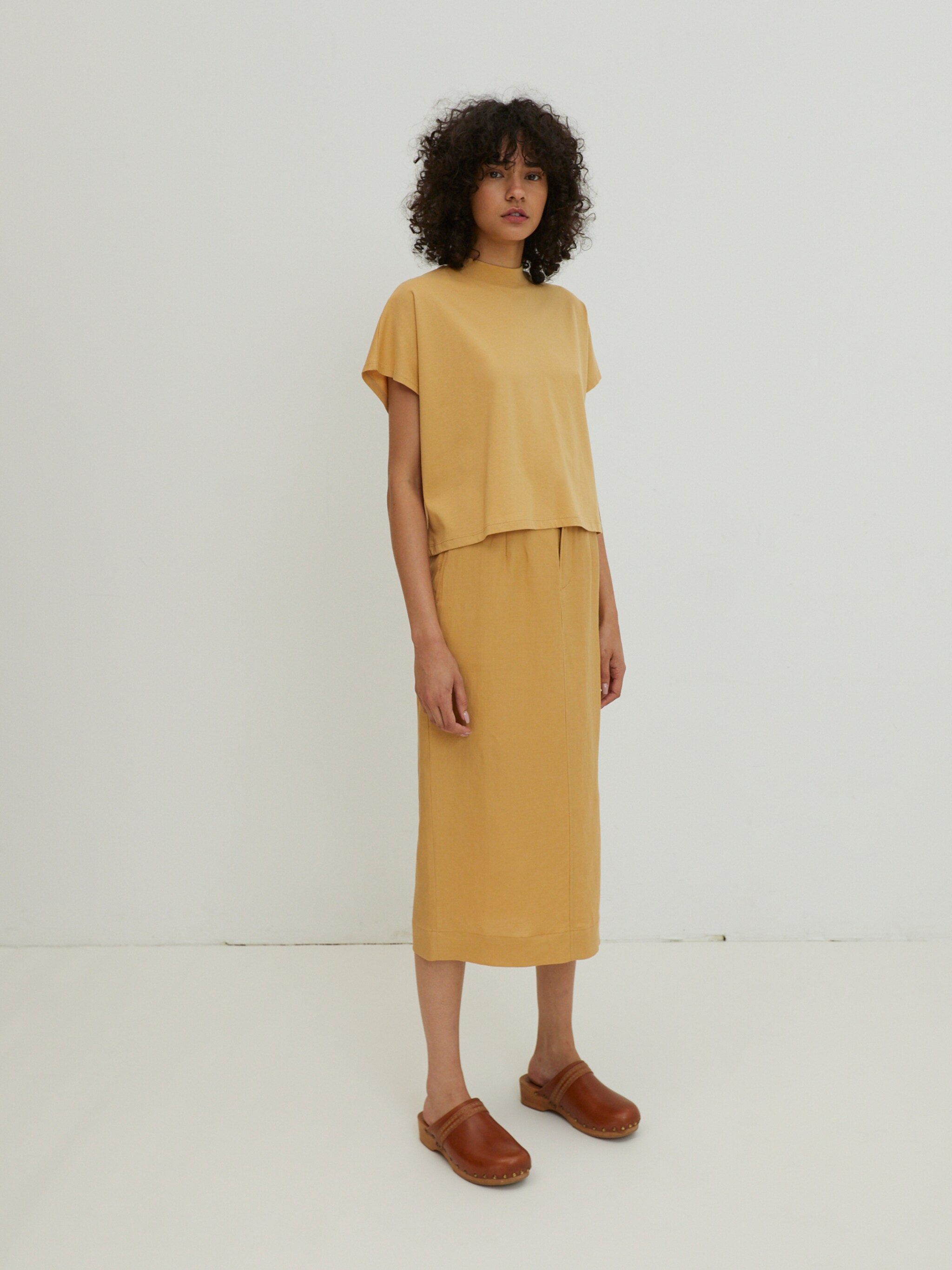 EDITED Produkte Shirt 'Aleah' curry