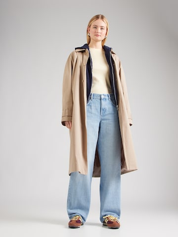 TOPSHOPWide Leg/ Široke nogavice Traperice 'TSCINCH' - plava boja