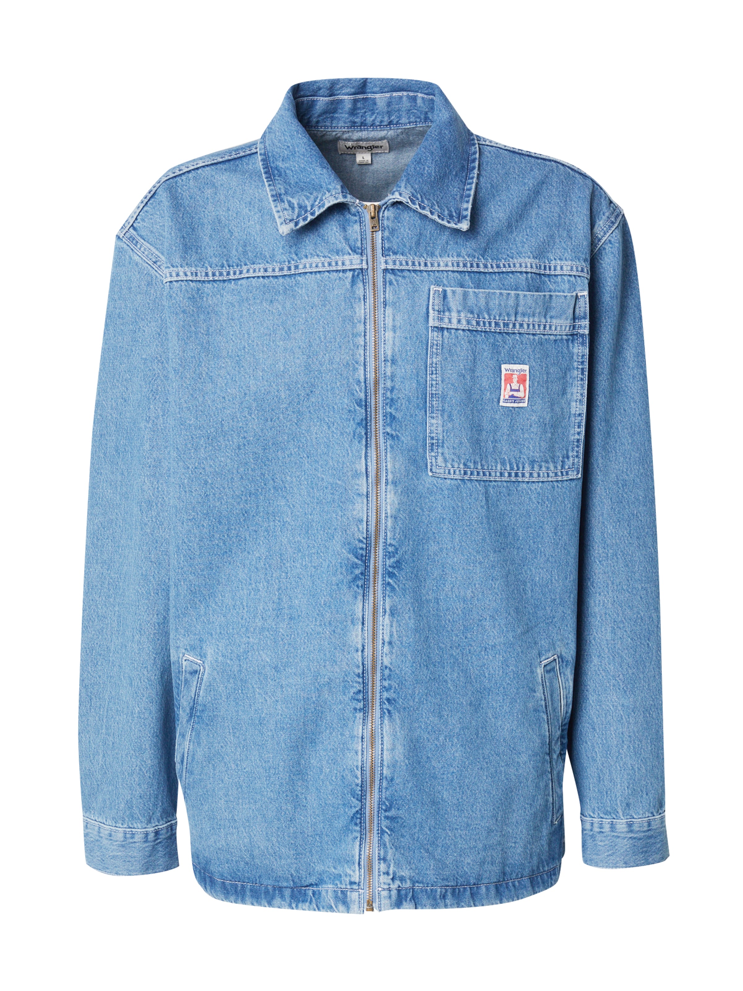 WRANGLER Jacke 'CASEY JONES' in Blau: Vorderseite
