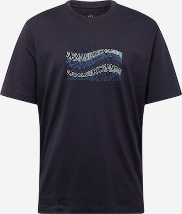 ARMANI EXCHANGE Shirt in Blauw: voorkant