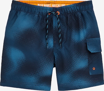 WE Fashion Uimashortsit värissä sininen: etupuoli
