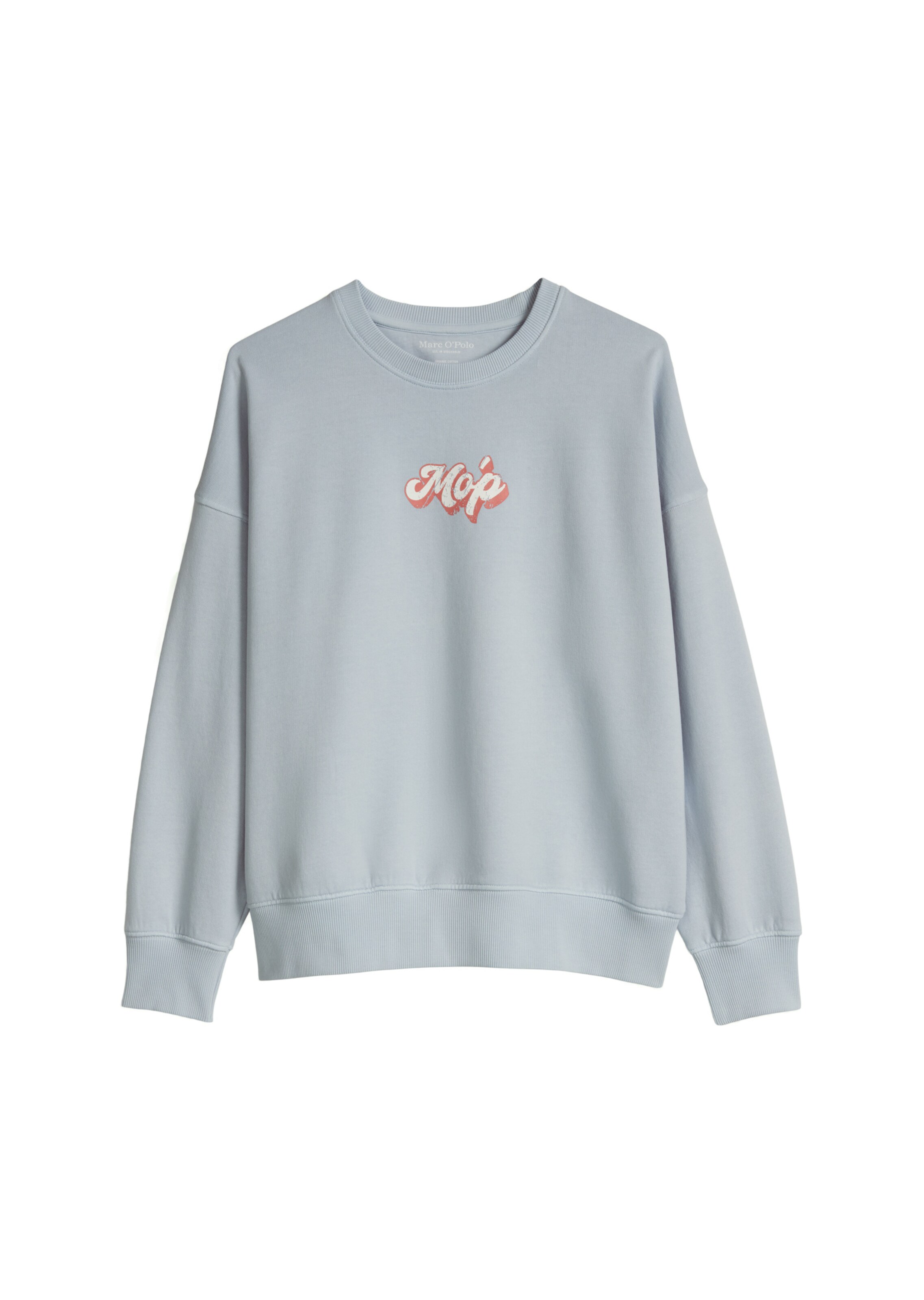 Sweat-shirt Marc O'Polo en bleu : devant