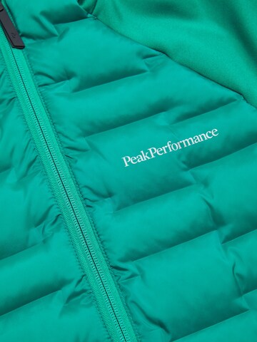 Veste outdoor PEAK PERFORMANCE en vert