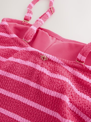 Next Bandeau Tankinitoppi värissä vaaleanpunainen