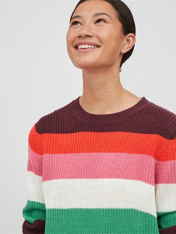 VILA Sweater 'Lou' in Red