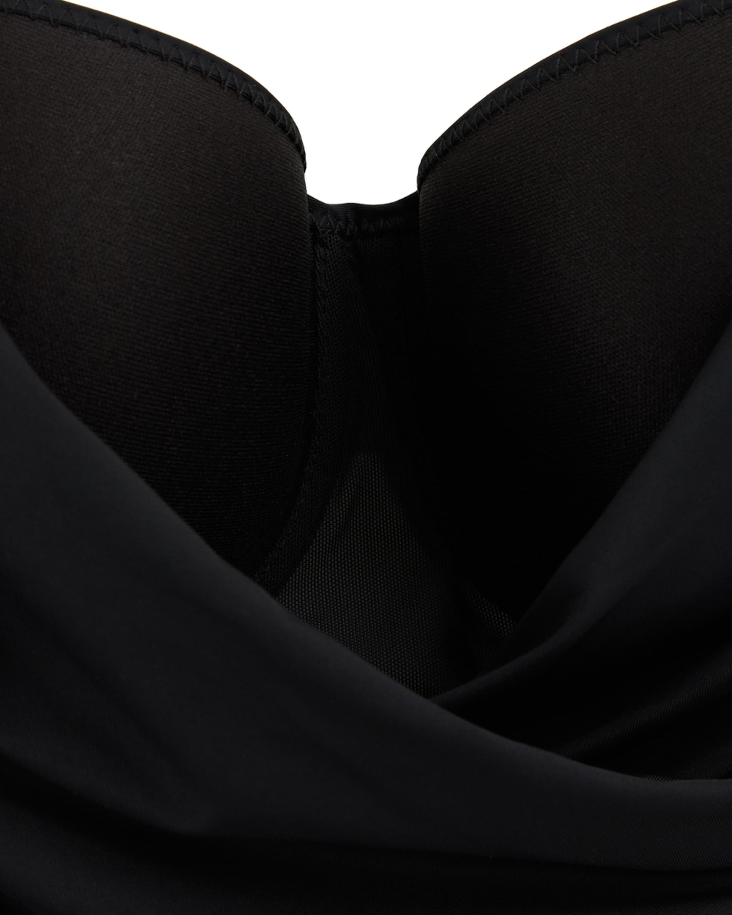 WE Fashion Badpak in Zwart