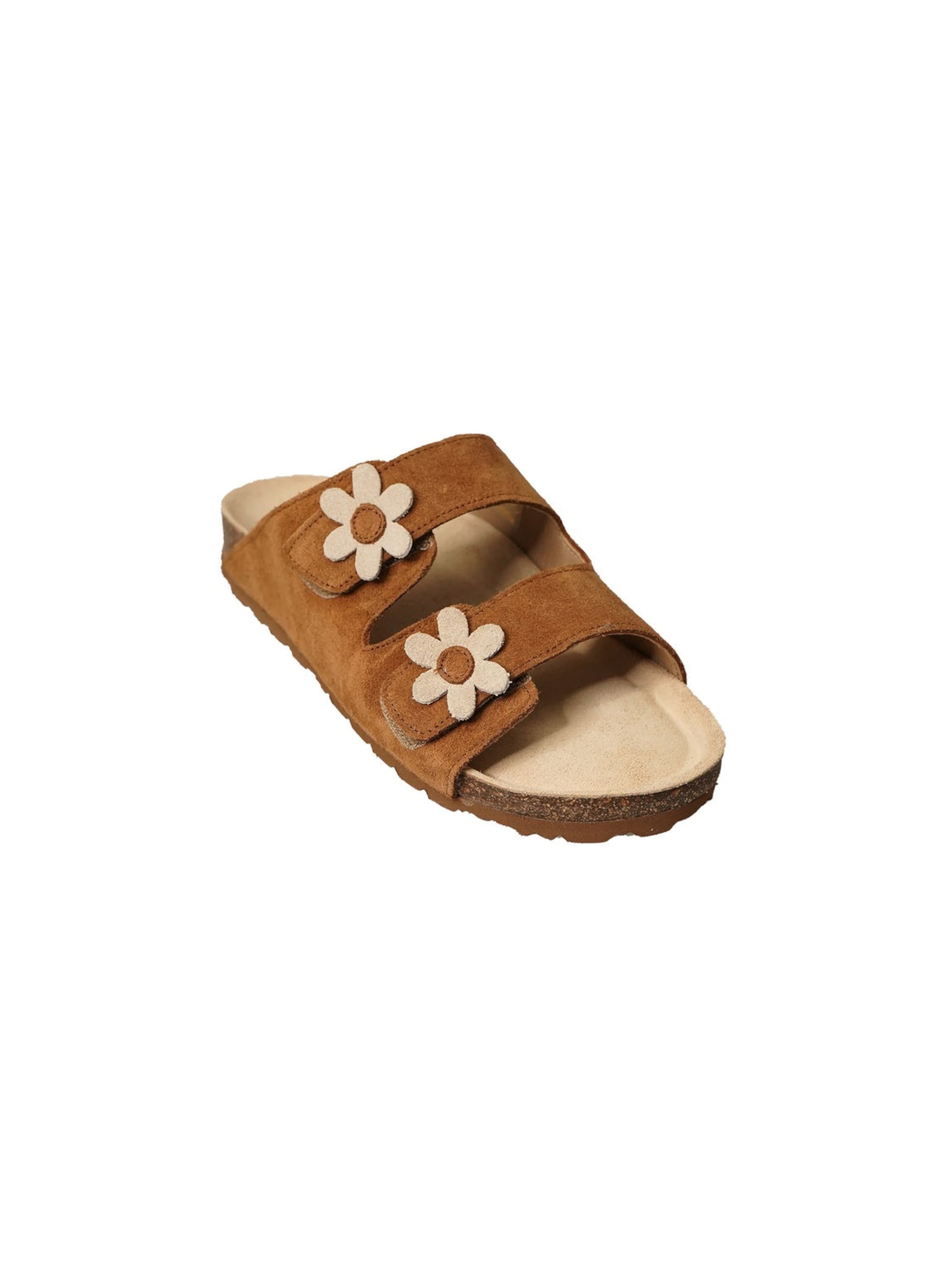 Yoxeone - Zapatos abiertos 'Garden' en marrón