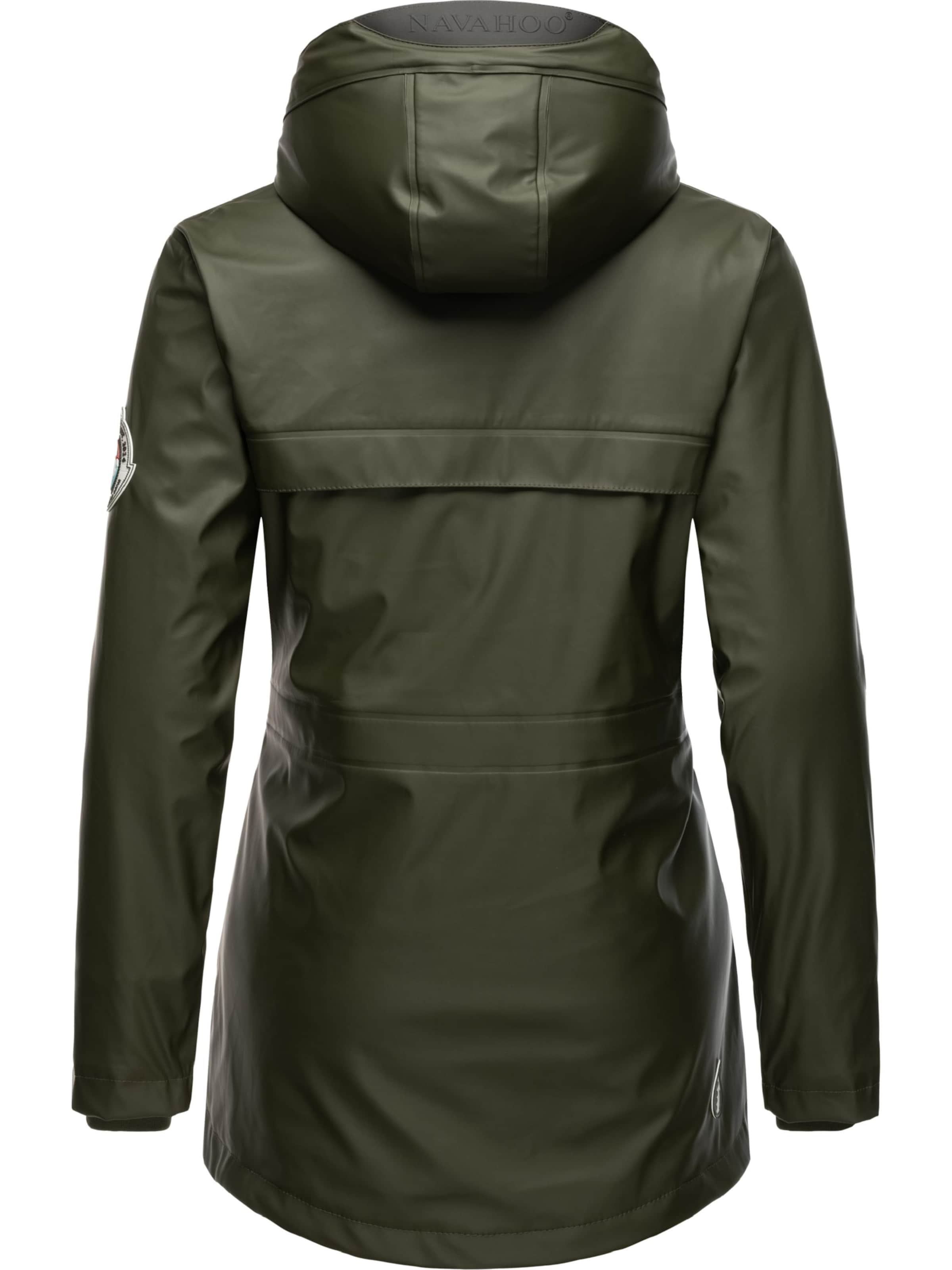 NAVAHOO Λειτουργικό μπουφάν 'Ocean Heart' σε πράσινο