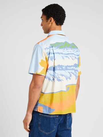 Coupe regular Chemise 'Water View' Santa Cruz en gris