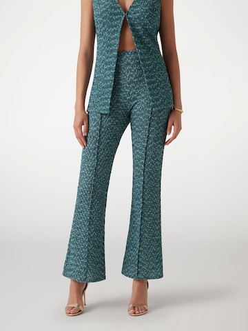 GUESS Slimfit Hose in Grün: Vorderseite