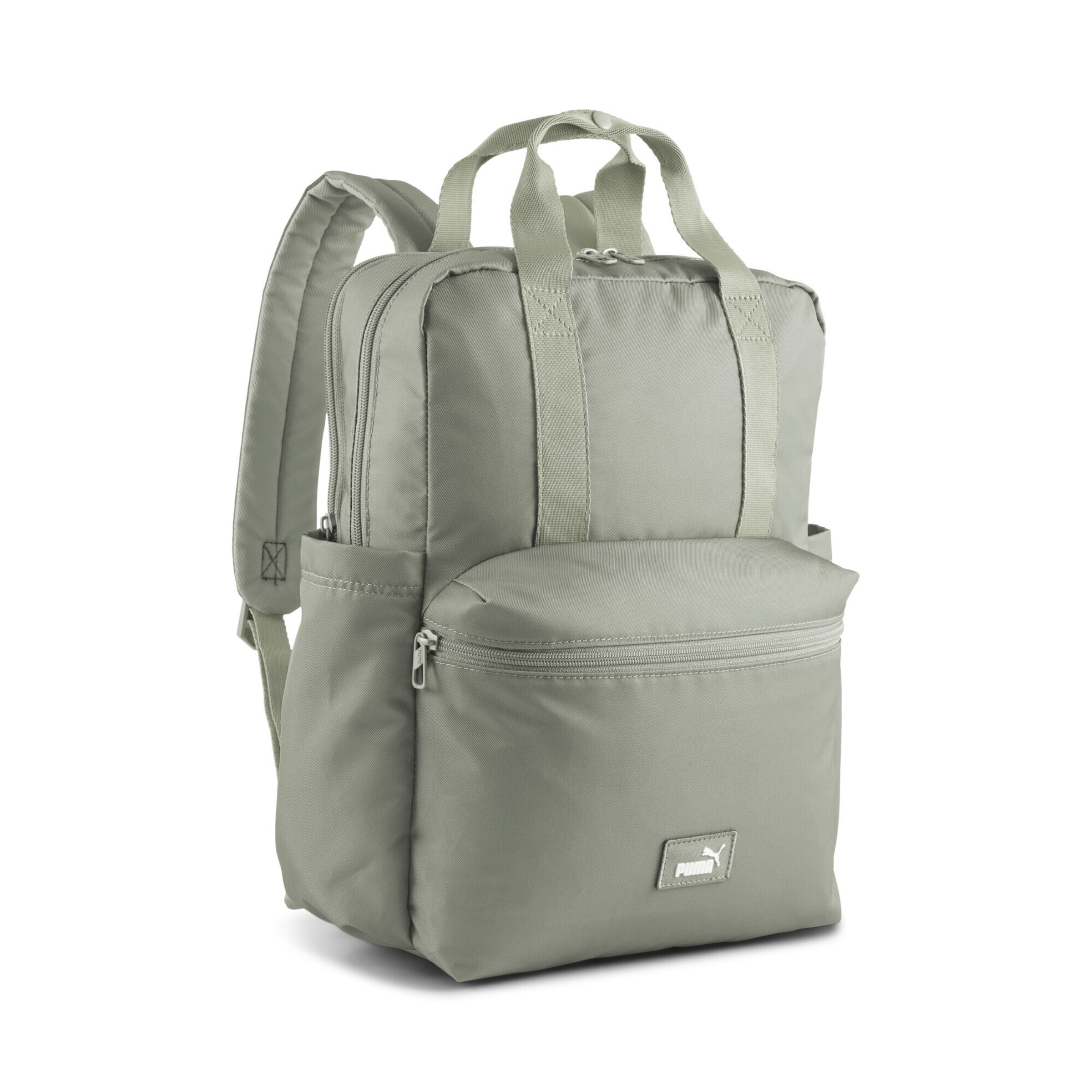 PUMA Backpack 'Phase College' in Green: front