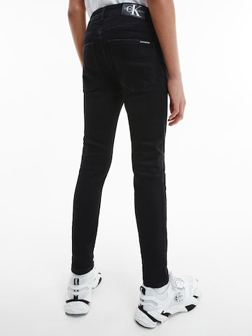 Calvin Klein Jeans Skinny Jeansy w kolorze czarny