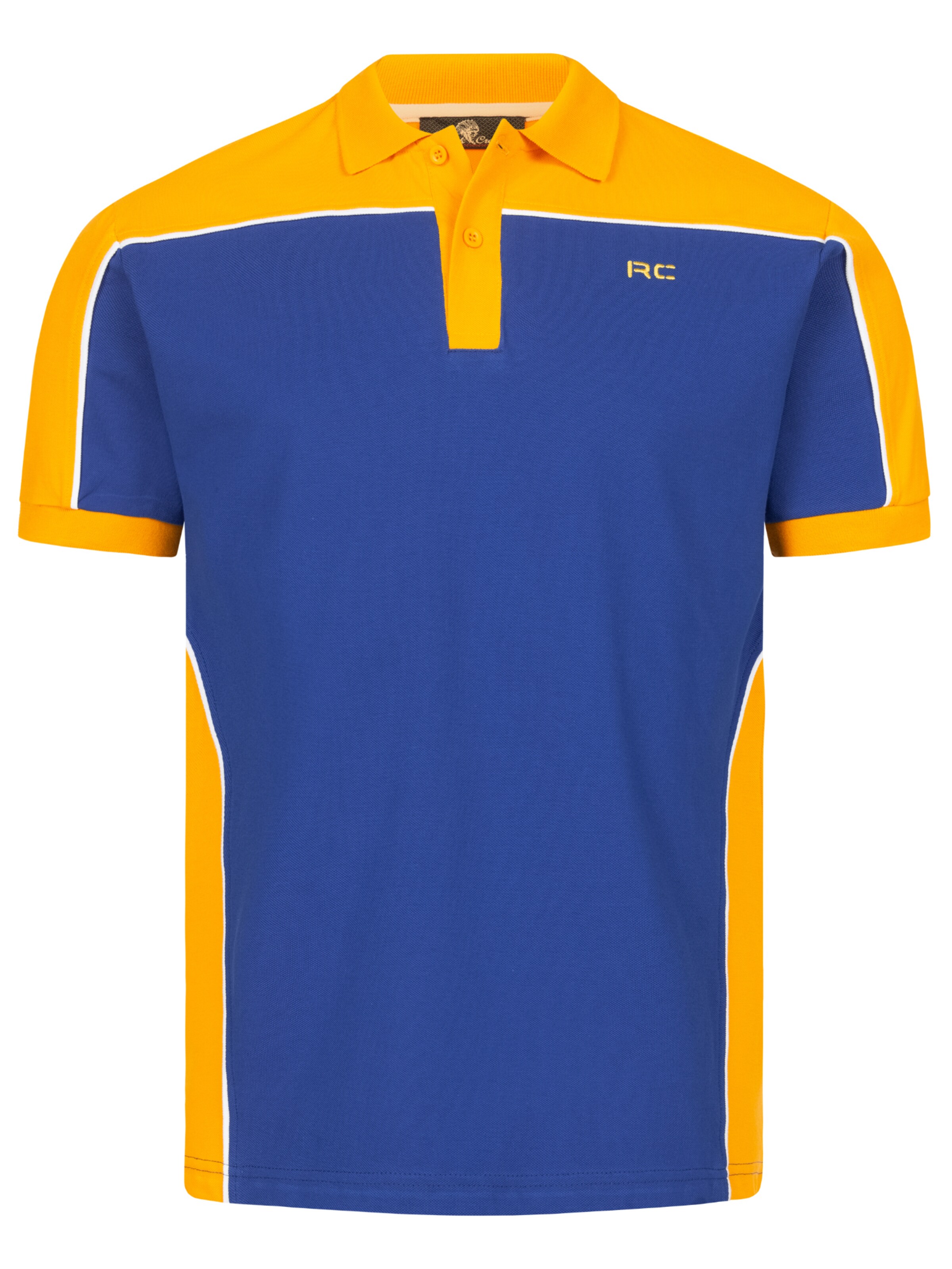 Rock Creek Poloshirt in Gelb: Vorderseite