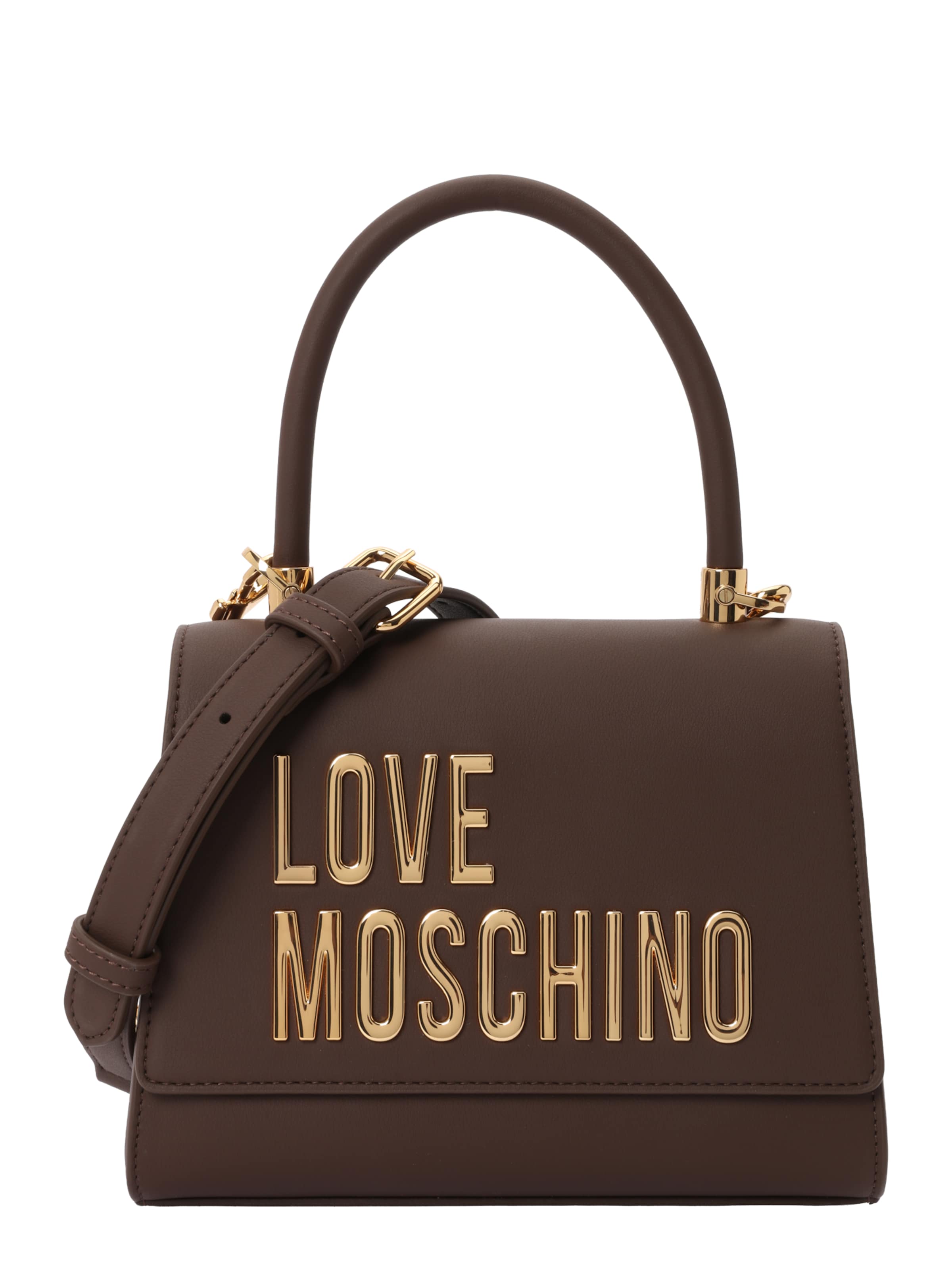 Love Moschino Handbag in One size in Dark brown / Gold, Item view