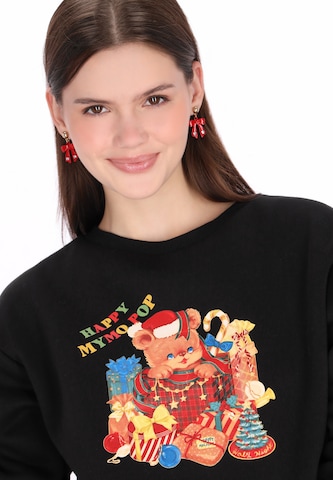 Sweat-shirt 'Pop' MYMO en noir