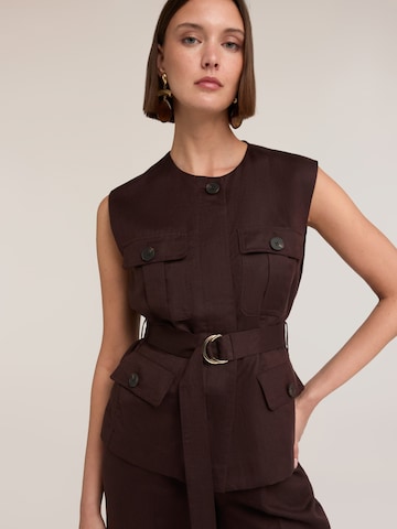 Gilet da completo di MOTIVI in marrone