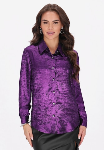 purpurinė faina Palaidinė: priekis