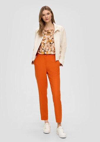 s.Oliver BLACK LABEL Blouse in Oranje