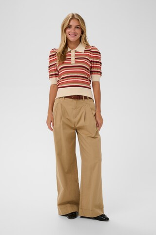 SAINT TROPEZ Pullover 'PhilliaSZ' in Beige