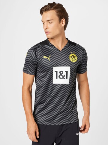 Tricot 'Borussia Dortmund 21-22' de la PUMA pe gri: față