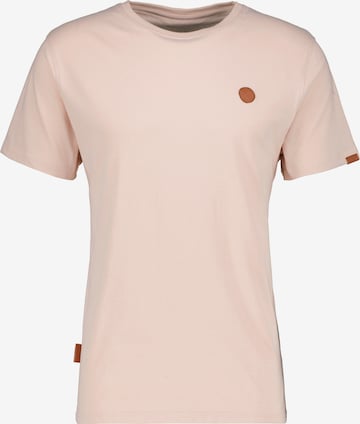 Alife and Kickin T-shirt 'MaddoxAK' i beige: framsida