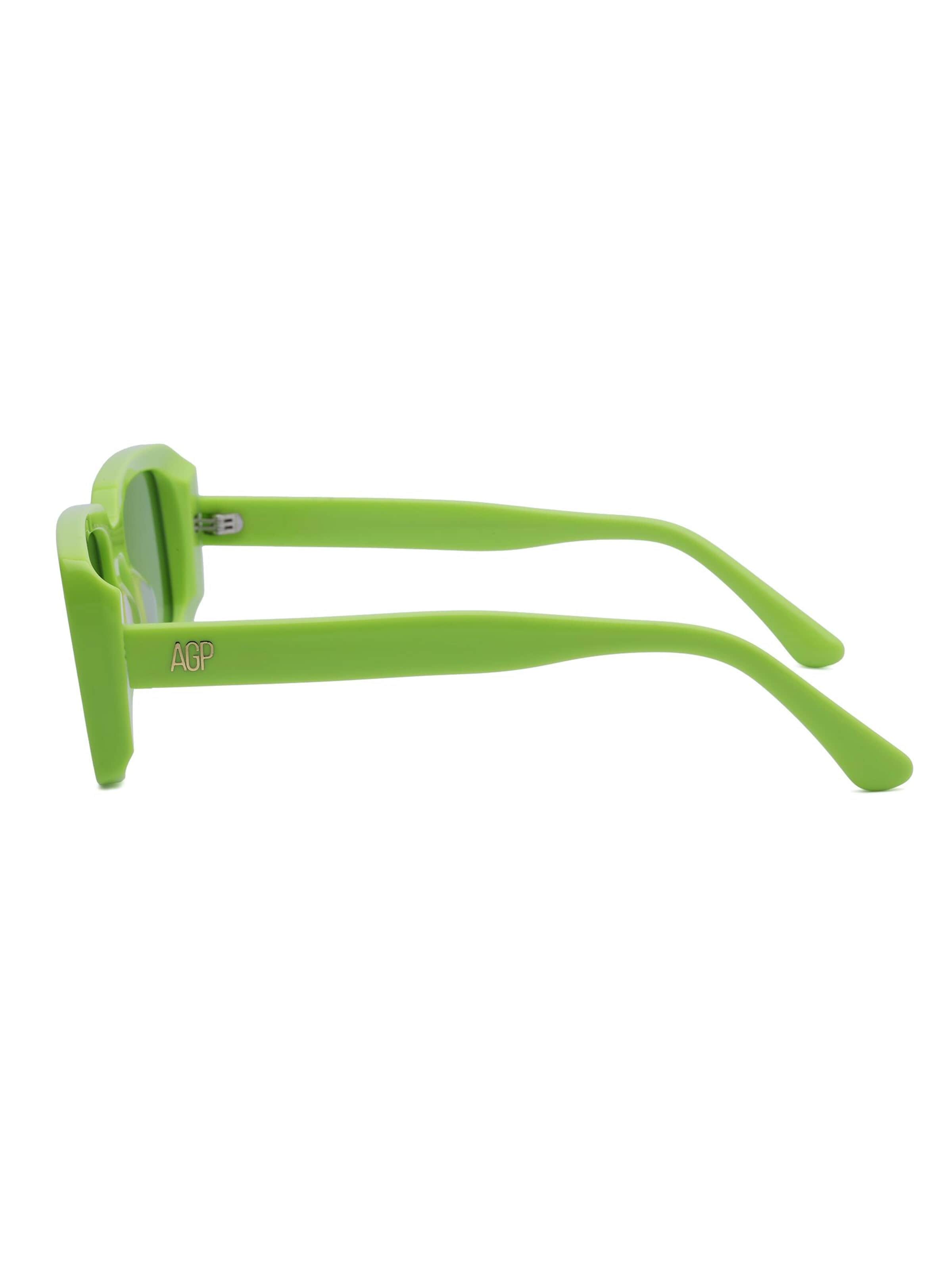 Lunettes de soleil 'Square Oinone' AVANT-GARDE PARIS en vert