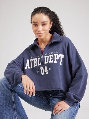 Felpa di HOLLISTER in blu: frontale