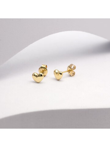 CHRIST Ohrringe in Gelb