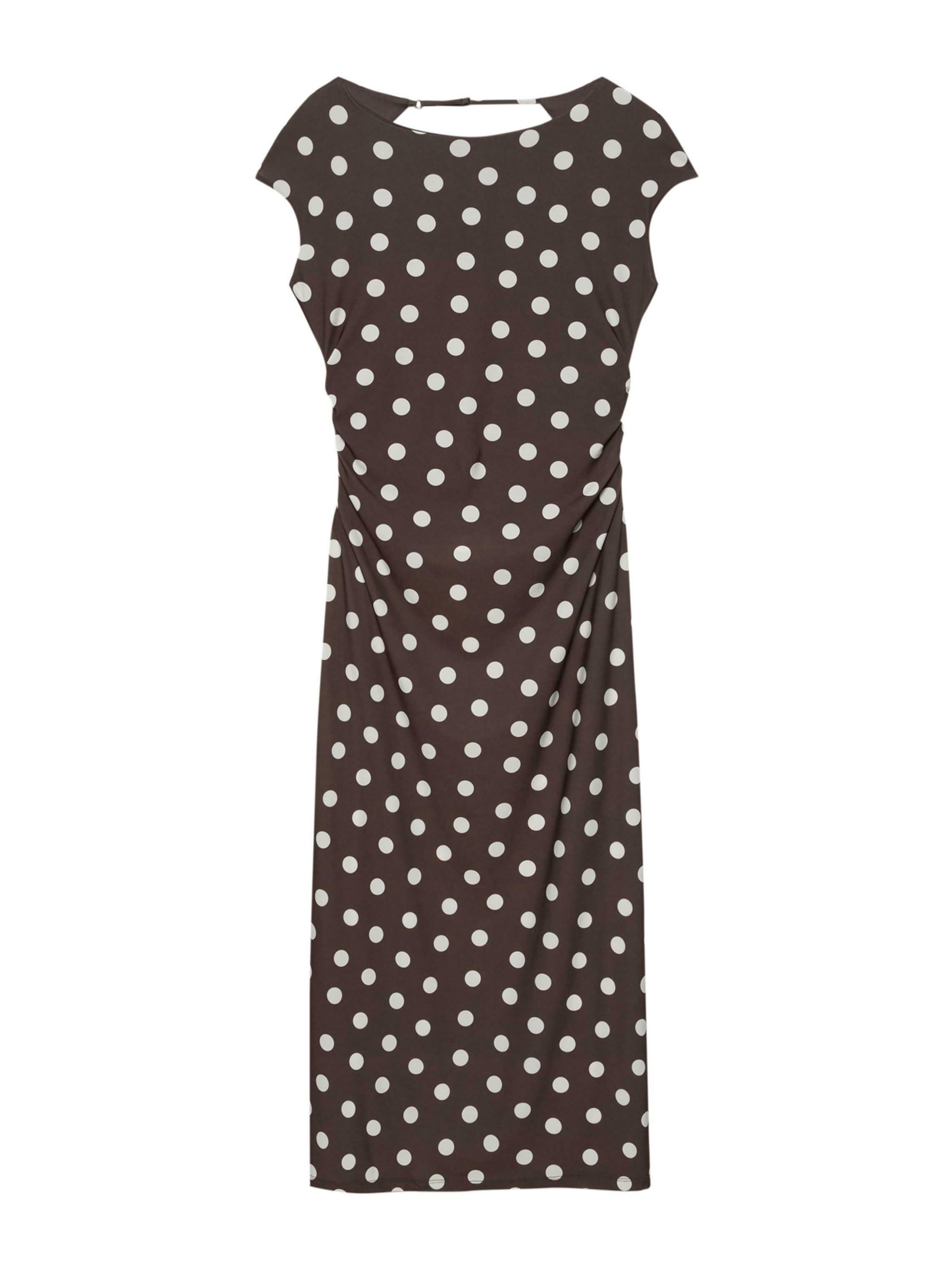 Robe Pull&Bear en marron : devant