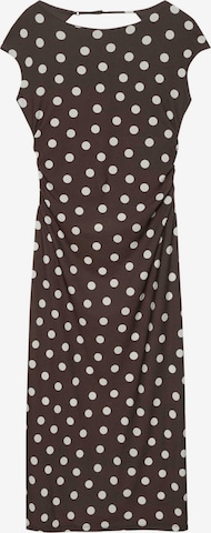 Robe Pull&Bear en marron : devant