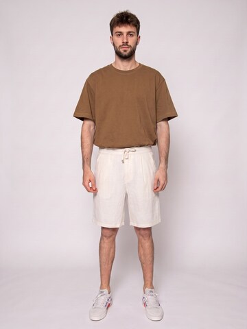 Baggy Pantalon 'EGRET SHORTS' Only & Sons en blanc