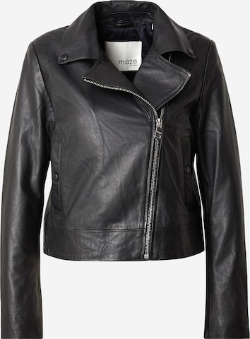 Maze Between-Season Jacket in Black: front