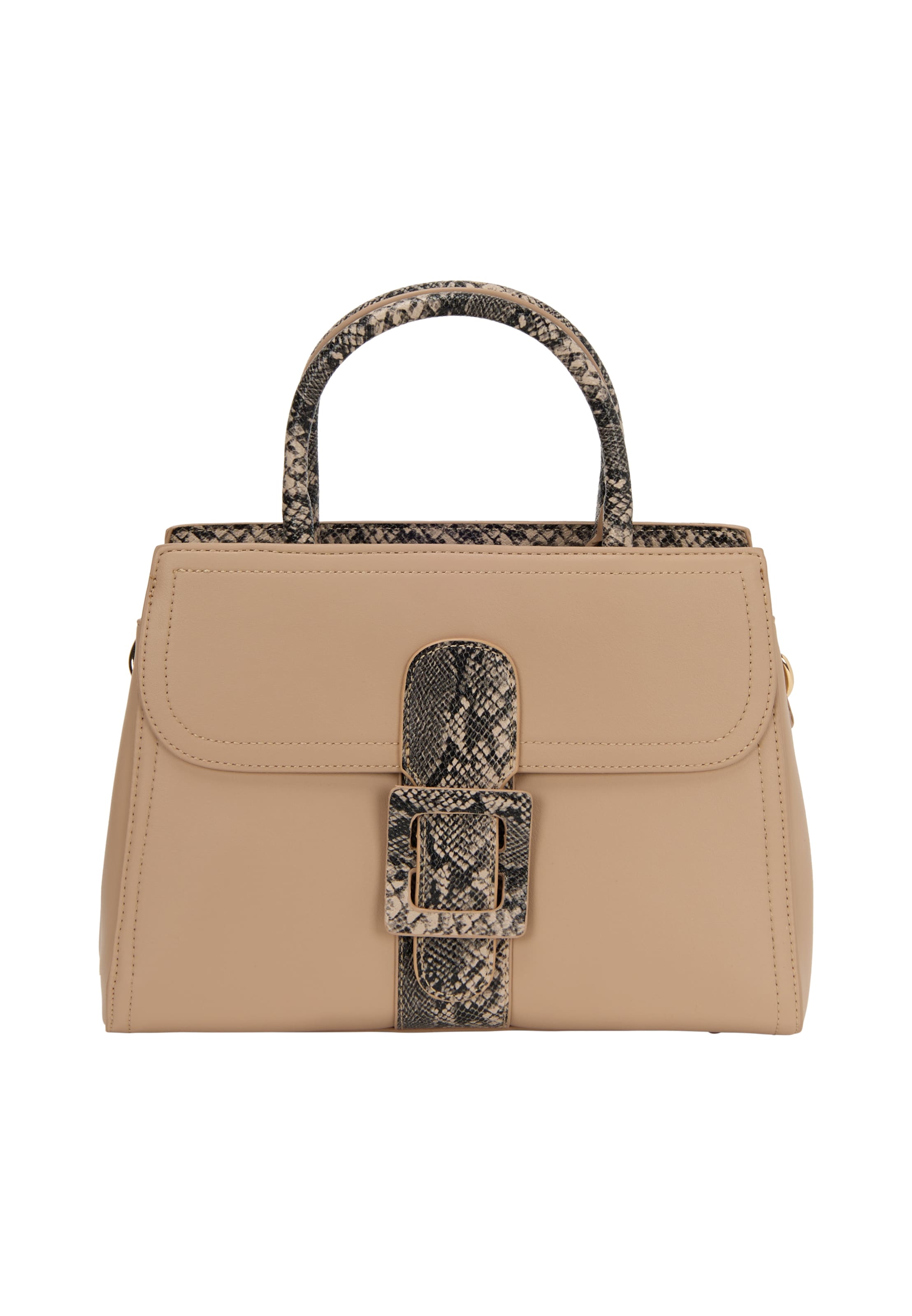 Poșete de la faina pe bej: față