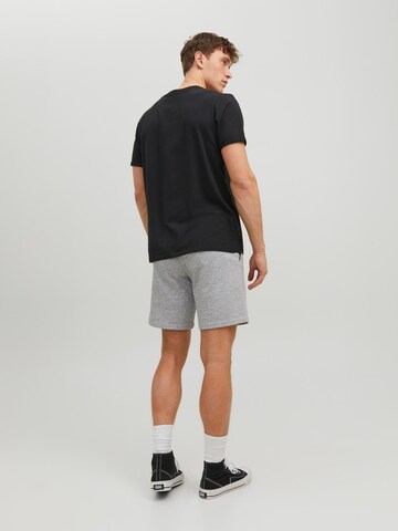 JACK & JONES - Regular Calças 'BEX' em cinzento