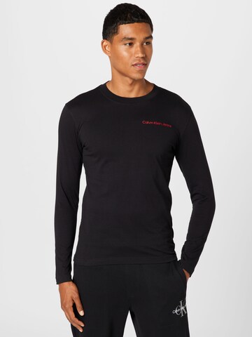 Calvin Klein Jeans Shirt in Black: front