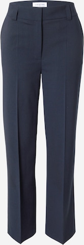 Pantaloni cu dungă 'Flaw' de la Libertine-Libertine pe albastru: față