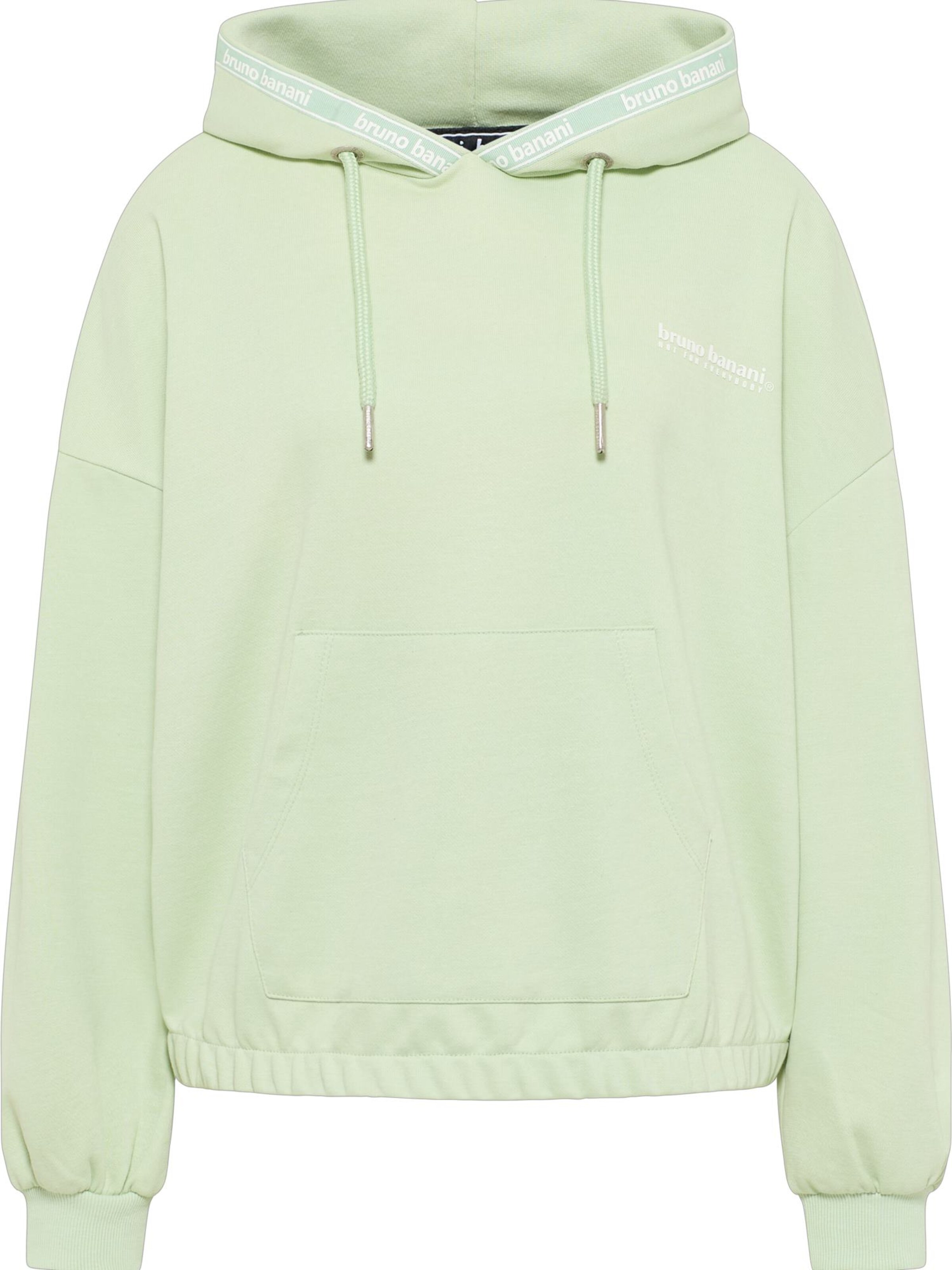 Sweat-shirt ' CARDENAS ' Bruno Banani en vert : devant