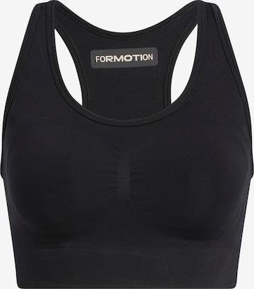 ADIDAS SPORTSWEAR Bustier Urheilurintaliivit 'Formotion Sculpt Medium-Support' värissä musta